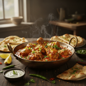 chicken desi murgh karahi