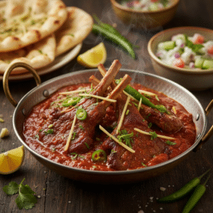mutton champ karahi