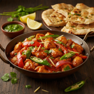 chicken jalfrezi bone less handi