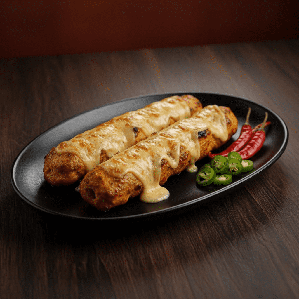 chicken cheese kebab