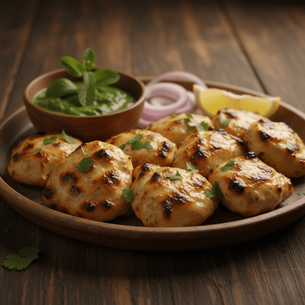 chicken afghani kabab bashir ahmad desi karahi