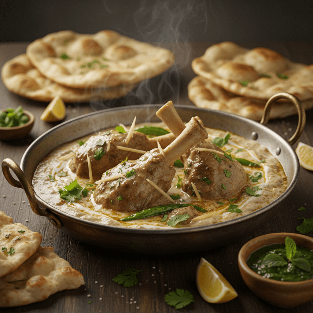 mutton afghani karahi