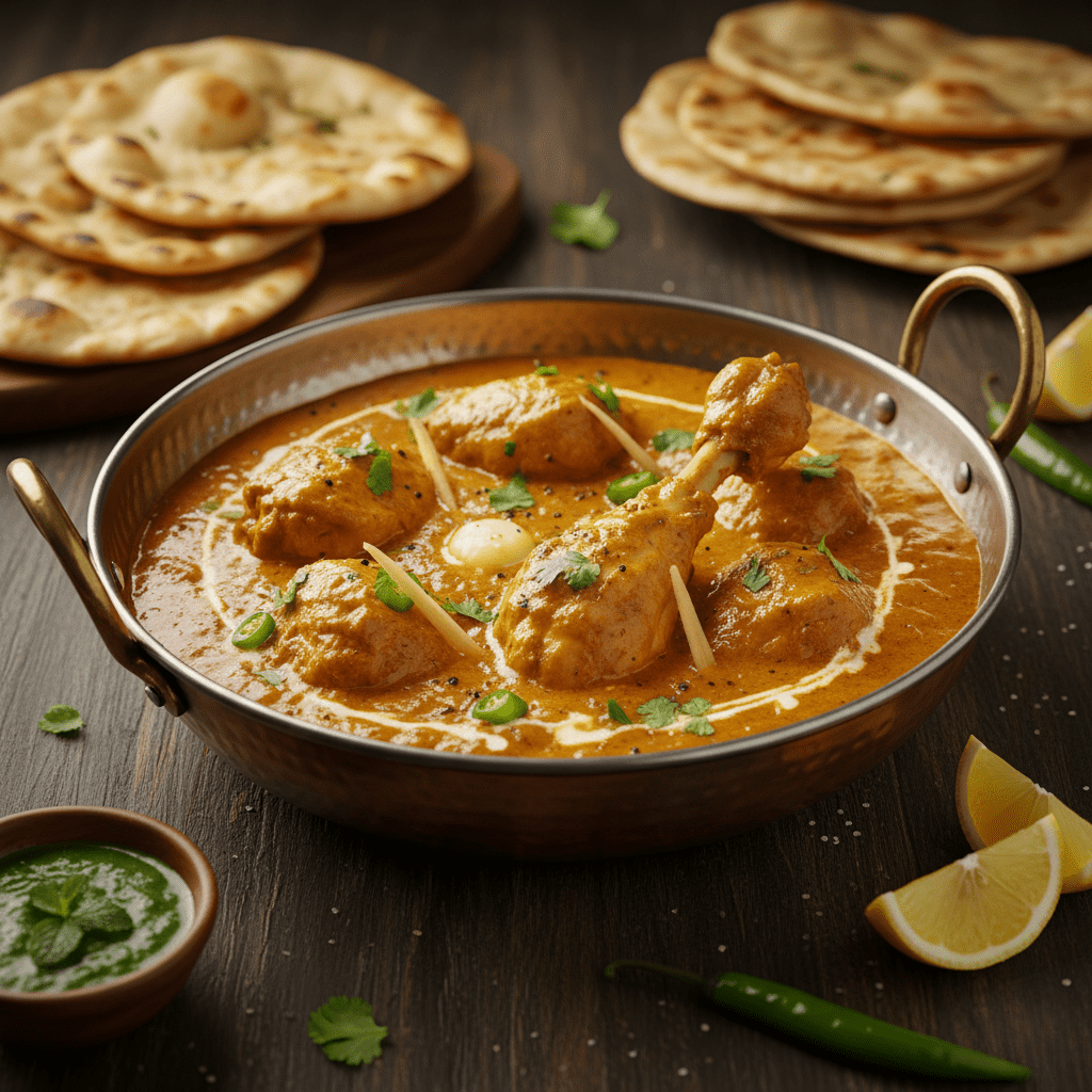 chicken farmi makhan karahi